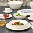 Serwis obiadowo kawowy porcelanowy na 12 osób BOSTON GOLD 21