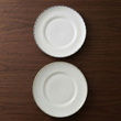 Komplet dwóch talerzyków deserowych 21cm porcelanowych UNICO 48