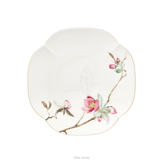Talerz deserowy porcelanowy 19 x 19 cm SPIRIT of JAPAN