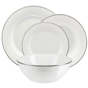 Serwis obiadowy porcelanowy na 6 osób FLORIAN