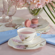 porcelanowa filiżanka do herbaty ręcznie malowana złotem