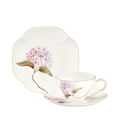 Zestaw do herbaty na 6 osób porcelanowy MAGIC BLOOMS