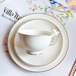 Serwis do herbaty na 6 osób porcelanowy Zestaw prezentowy PIAF 3