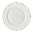 talerzyk porcelanowy ze złotą obwódką