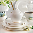 Serwis do herbaty na 6 osób porcelanowy Zestaw prezentowy PIAF 11