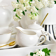 Serwis do herbaty na 6 osób porcelanowy Zestaw prezentowy PIAF 10
