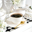 Serwis do herbaty na 6 osób porcelanowy Zestaw prezentowy PIAF 3