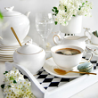 Serwis do herbaty na 6 osób porcelanowy Zestaw prezentowy PIAF 1