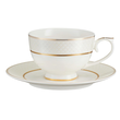 Spodek pod filiżankę 16 cm porcelanowy CELINE 4