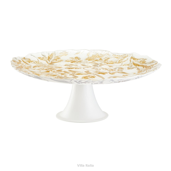 Patera na ciasto szklana 28 cm FLORALIS