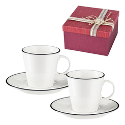 Zestaw 2 filiżanek NOSTALGIA w pudełku prezentowym