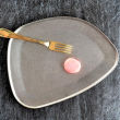 Talerz dekoracyjny gwiazda 26 cm OTELLO Silver 8