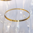 Zestaw kieliszków dla 6 osób 18 sztuk MONALISA Gold 1