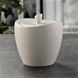 cukiernica ceramiczna biała