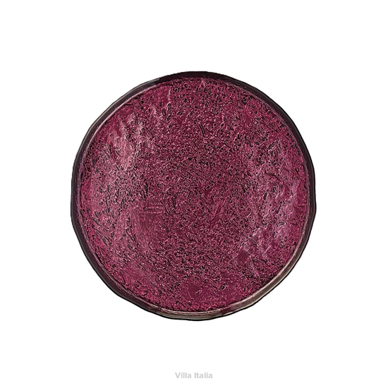 Talerzyk deserowy szklany 21 cm AMETISTA