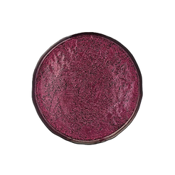 Talerzyk deserowy szklany 21 cm AMETISTA