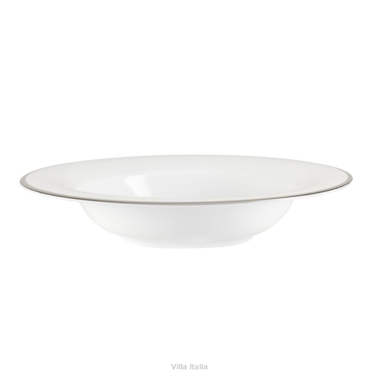 Talerz głęboki porcelanowy 23 cm HATTY PLATIN 