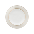 eleganckie talerzyki z porcelany ze złotym wykończeniem
