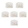 Obrączka na serwetkę porcelanowa CLARA Ivory 8