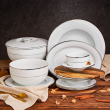 Bulionówka porcelanowa 550 ml ze spodkiem INFINITY  5