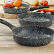 Patelnia granitowa 20 cm LUCA 4