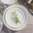 Talerz płytki porcelanowy 26,5 cm RIANON 1