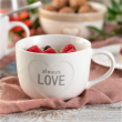 Filiżanka porcelanowa Kubek jumbo 500 ml LOVE 1
