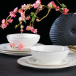 ekskluzywny zestaw obiadowy porcelanowy do jadalni 