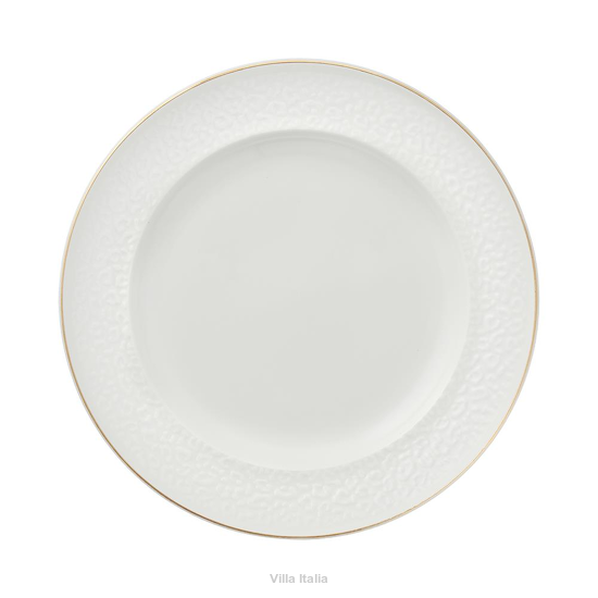 Talerz przekąskowy porcelanowy z góry