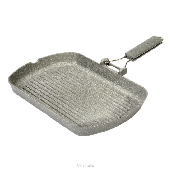Patelnia grillowa granitowa 26 x 36 cm LOVESTONE 