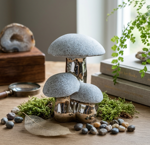 Figurka ceramiczna leśne grzybki UNICO 11