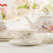 elegancka filiżanka dekorowana ręcznie złotem porcelanowa do jadalni