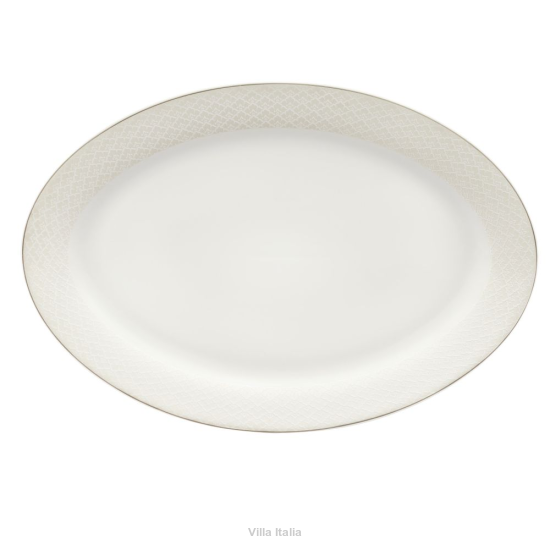 Półmisek owalny 34 cm porcelanowy BOLERO