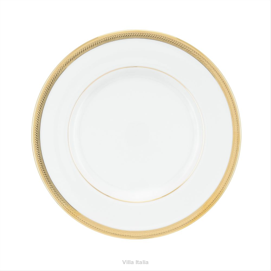 Talerzyk deserowy śniadaniowy porcelanowy 21 cm LATINA GOLD