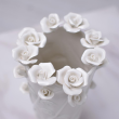 Biały wazon porcelanowy 27 cm VERANO 5
