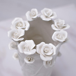 wazon porcelanowy dekorowany hand made