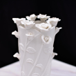 Biały wazon porcelanowy 27 cm VERANO 4