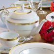 Serwis obiadowy porcelanowy na 12 osób LATINA GOLD  2