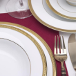 Serwis obiadowy porcelanowy na 12 osób LATINA GOLD  8