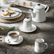 Zestaw filiżanek porcelanowych 240 ml 6 sztuk PILLAR 7