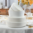dekoracyjna salaterka porcelanowa do owoców i sałatek