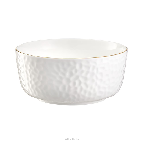 porcelanowa salaterka 19 cm do sałatek i owoców
