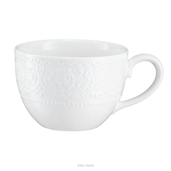 Filiżanka do kawy porcelanowa 300 ml bez spodka GLORIETTA Style