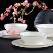 Serwis obiadowo kawowy porcelanowy na 6 osób EUNICE 8
