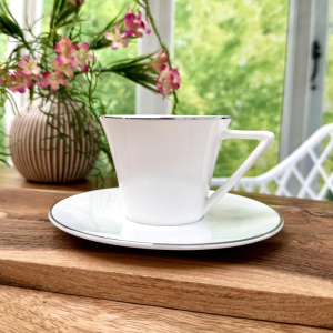 Filiżanka porcelanowa 200 ml ze spodkiem UNICO 11