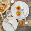Talerzyk deserowy śniadaniowy 21 cm porcelanowy LOZANO 1