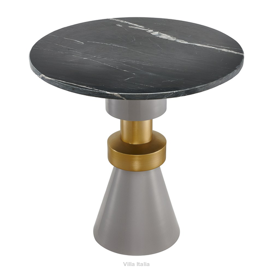 Stolik kawowy marmurowy 51,5 cm VEGA