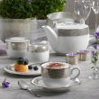 Serwis kawowy porcelanowy na 6 osób VALENTINO 1