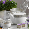 Serwis kawowy porcelanowy na 6 osób VALENTINO 3
