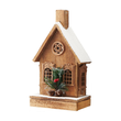 Dekoracja świąteczna LED domek drewniany 29 cm SAN NICOLA 2